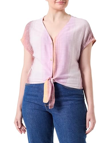 ONLSIESTA S/S Knot Linen BL Shirt PNT von ONLY