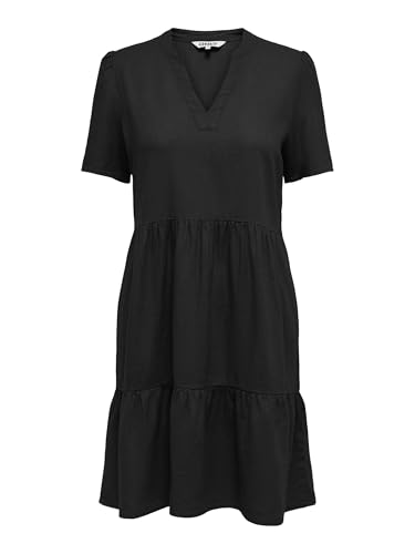 ONLTIRI-Caro S/S V-Neck LIN Dress CC PNT von ONLY