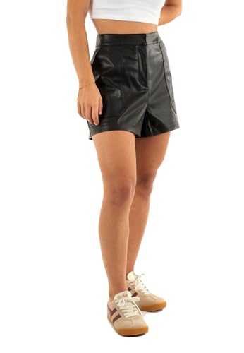 ONLTRICIA Faux Leather Shorts OTW NOOS von ONLY