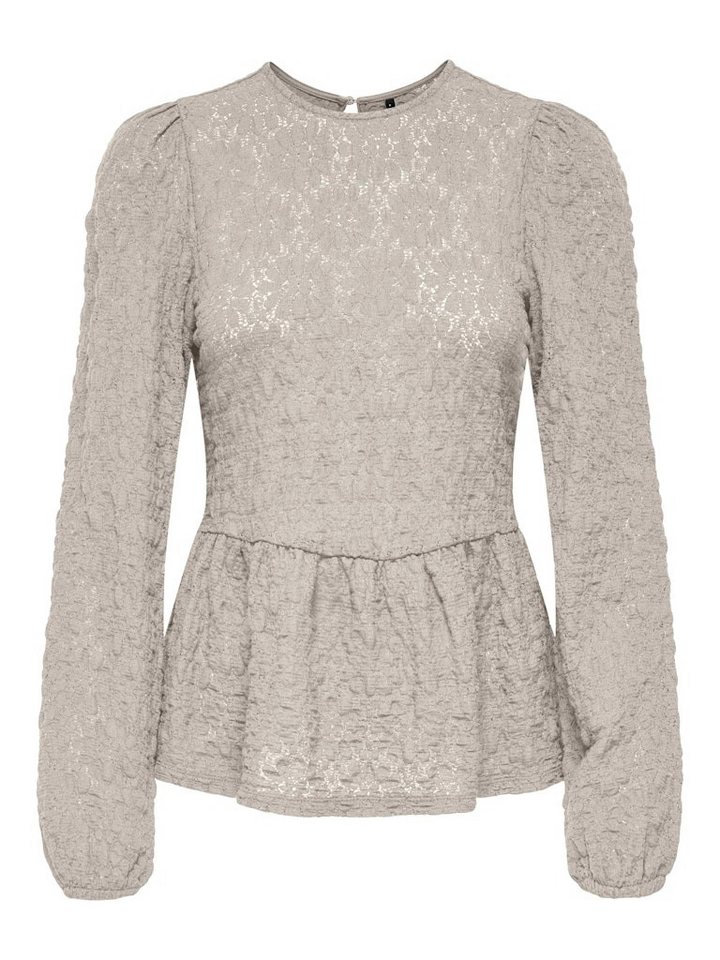 ONLY Blusentop ONLGIAVANNA L/S PEPLUM TOP JRS von ONLY