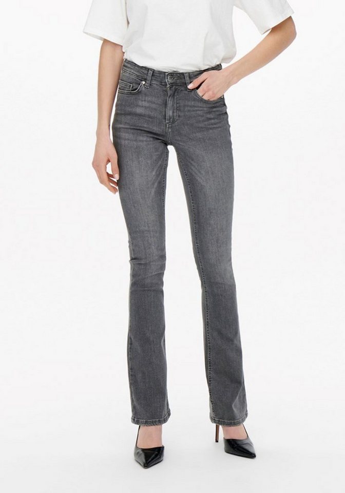 ONLY Bootcut-Jeans B800 Damen Bootcut Jeans Hose High Waist weite Jeanshose Flared Schlaghose von ONLY
