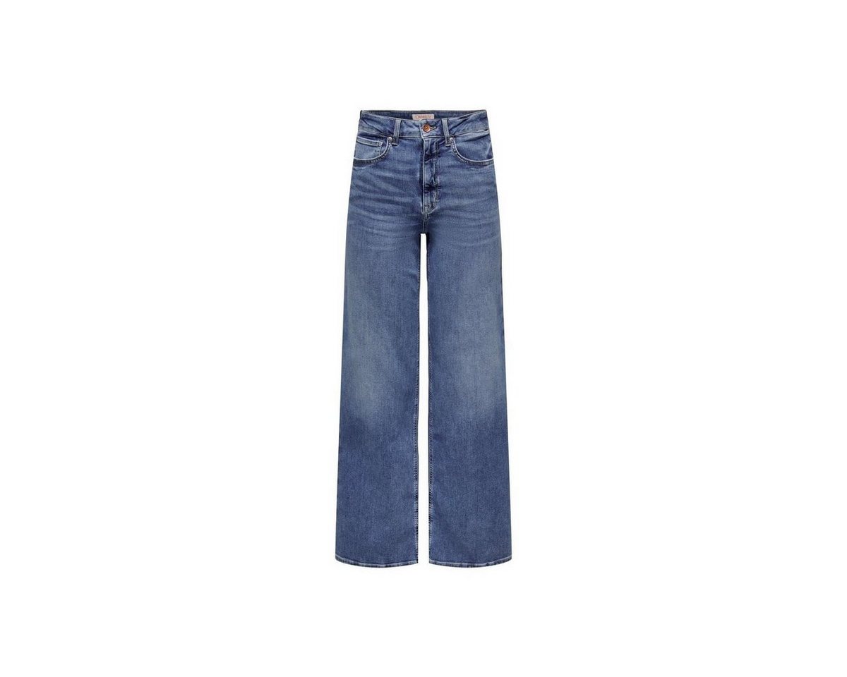 ONLY Bootcut-Jeans Boot Cut Jeans für Damen in mittelblau (1-tlg) von ONLY