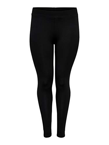 ONLY Carmakoma by Damen Leggings CARTIME Leggings - Black - Schwarz, Farbauswahl:Black (15188034), Größe:46/48 (M) von ONLY