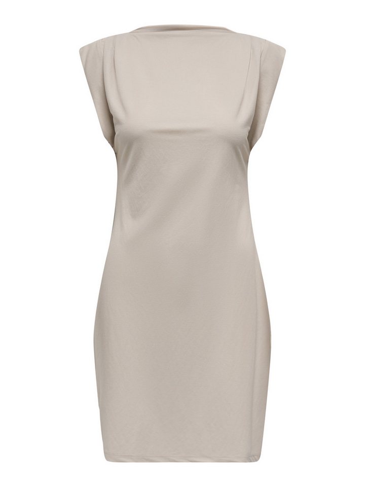 ONLY Cocktailkleid ONLJANY S/S TURN-UP SLEEVES DRESS C Pumice Stone von ONLY