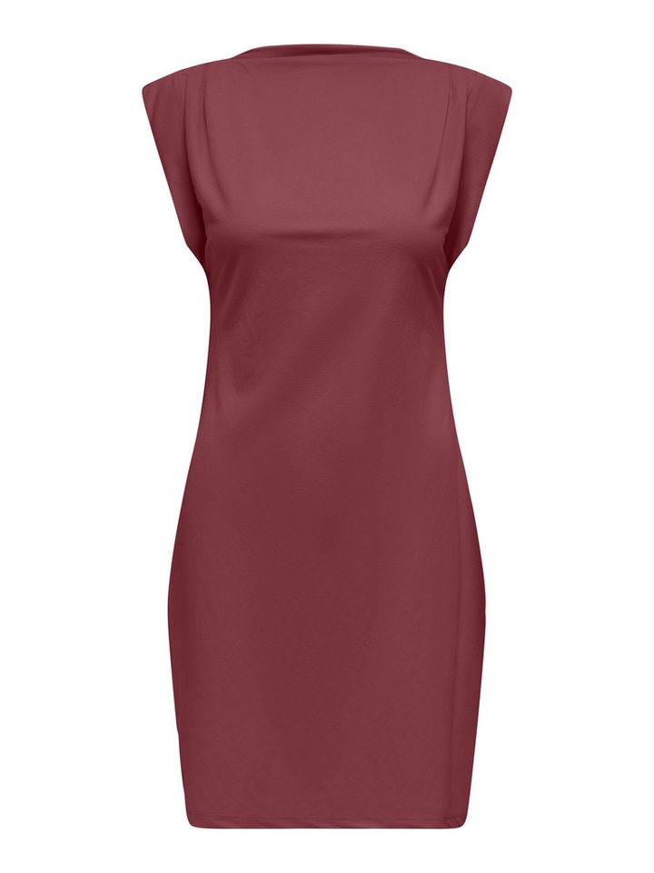 ONLY Cocktailkleid ONLJANY S/S TURN-UP SLEEVES DRESS C Ruby Wine von ONLY