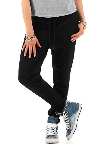 ONLY Damen Elegante Stoffhose | Poptrash Paperback Stretch Pants | Tunnelzug & Gürtelschlaufen ONLPOPTRASH, Farben:Schwarz, Größe:M / 32L von ONLY