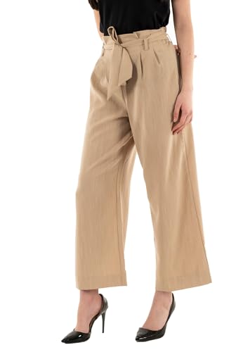 ONLY Damen Onlmarsa Solid Paperbag Pant WVN Noos, Safari/Detail:Melange, XS ONLY Damen Onlmarsa Solid Paperbag Pant WVN Noos, Safari/Detail:Melange, XS von ONLY