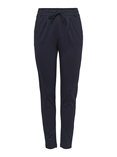 ONLY Damen Hose OnlPoptrash Einfarbige Sweathose Stoffhose Jogginghose, Farbe:Dunkelgrau, Damenhose:XS-L32 von ONLY