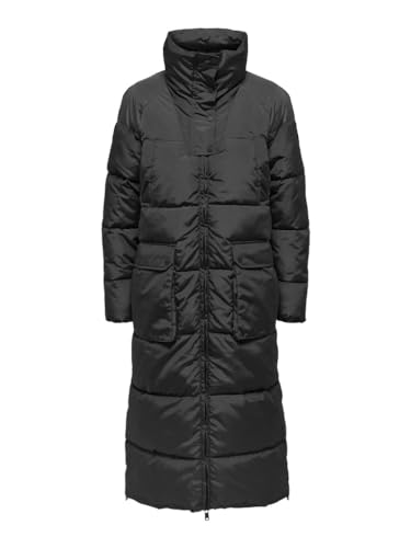 ONLY Damen ONLNORA X-Long Puffer CC OTW Jacke, Black, M von ONLY