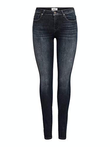 ONLY Damen Jeans, Farbe:Schwarz, Jeans/Hosen Neu:XS / 32L von ONLY