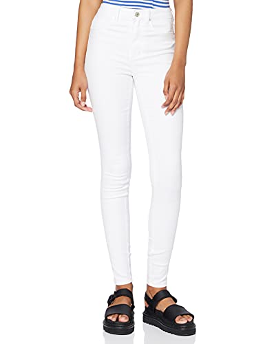 ONLY Damen Jeans 15174842 White S-30 von ONLY