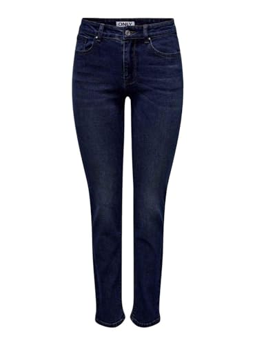 ONLY Damen Jeanshose Onlsui Mid Slim DNM Guabox, Dark Medium Blue Denim, XS / 32L ONLY Damen Jeanshose Onlsui Mid Slim DNM Guabox, Dark Medium Blue Denim, XS / 32L von ONLY