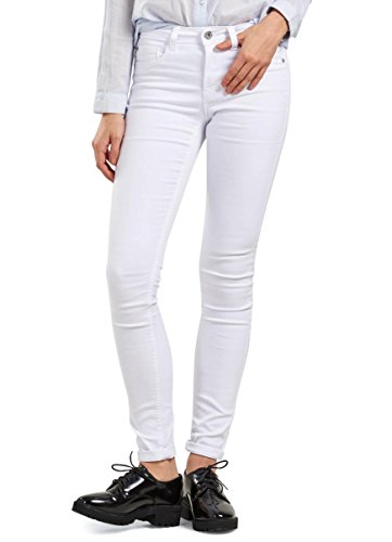 ONLY Damen Jeanshose Onlultimate Soft Reg. Skinny White Noos, Weiß (White White), 34/L32 (Herstellergröße: XS) von ONLY