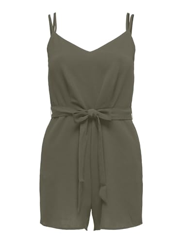ONLY Damen Jumpsuit ONLNOVA LIFE VIS KESHA PLAYSUIT SOLID (kalamata, L) von ONLY