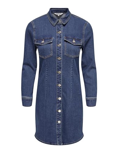 ONLY Onlbelieve Ls Stretch DNM Dress Qyt Noos ONLY Onlbelieve Ls Stretch DNM Dress Qyt Noos von ONLY