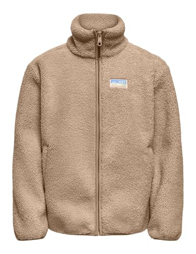 ONLY Damen Kogeva Life Teddy Jacket Cp OTW Noos, Cuban Sand, Numeric_140 von ONLY