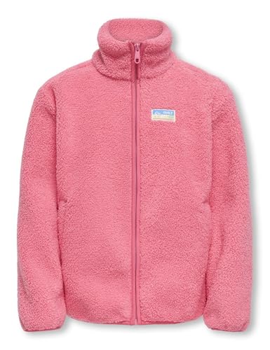 ONLY Damen Kogeva Life Teddy Jacket Cp OTW Noos, Pink Lemonade, Numeric_140 von ONLY