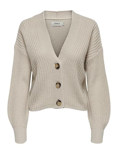 ONLY Damen Pullover 15211521 Pumice Stone Xs ONLY Damen Pullover 15211521 Pumice Stone Xs von ONLY