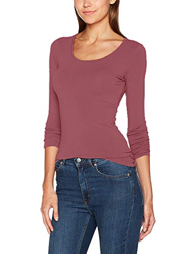 ONLY Damen Onllive Love New Ls O-Neck Top Noos Langarmshirt (Rosa (Withered Rose) - XS) von ONLY