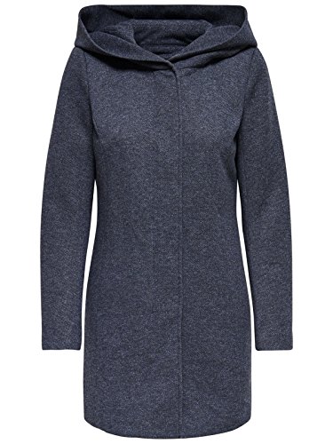 ONLY Damen Mantel Jacke Sedona Light Coat Parka Übergang Frühling (XXL, blau (Night Sky)) von ONLY
