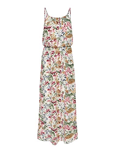 ONLY Damen Onlwinner Sl Maxi Dress Noos Wvn Kleid, Blumen-mischung ,34 von ONLY