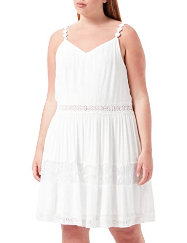 ONLY Damen Mini Kleid ONLKarmen Anne Life Trägerkleid 15177478 Cloud Dancer 40 ONLY Damen Mini Kleid ONLKarmen Anne Life Trägerkleid 15177478 Cloud Dancer 40 von ONLY