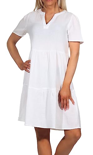 ONLTHYRA Life SS V-Neck Dress WVN CS von ONLY