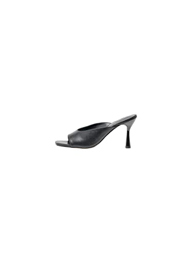 ONLY Damen ONLAIKO-1 PU Heeled Sandal-NOOS Sandalette, Black, 36 EU von ONLY