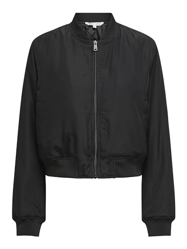 ONLY Damen ONLALMA Bomber OTW NOOS Jacke, Black, XL von ONLY