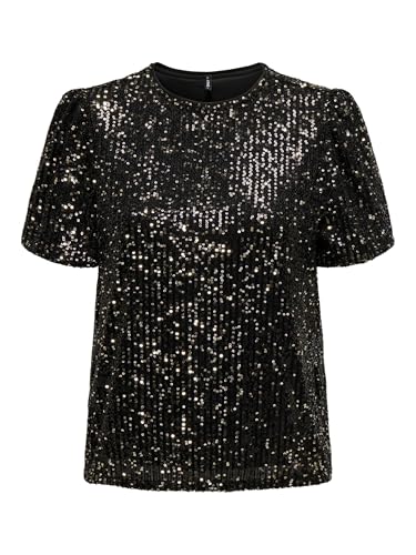 ONLANA S/S Loose Sequins TOP JRS von ONLY