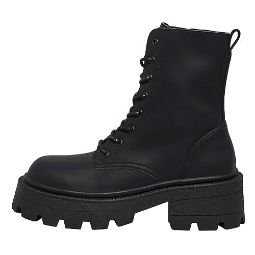 ONLBANYU-3 PU MONOCHROME LACE BOOT NOOS von ONLY