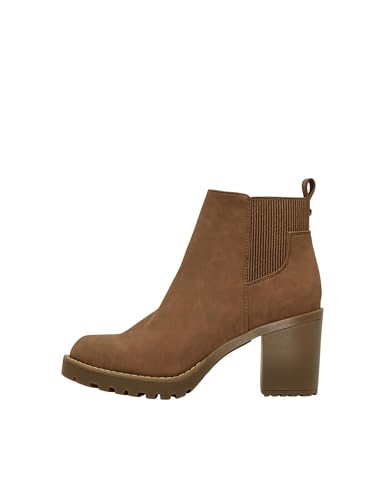 ONLY Damen ONLBARBARA Heeled Bootie NOOS Stiefelette, Cognac, 41 EU ONLY Damen ONLBARBARA Heeled Bootie NOOS Stiefelette, Cognac, 41 EU von ONLY