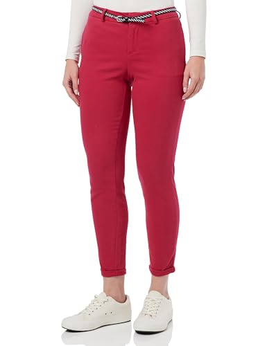 ONLY Damen ONLBIANA-Maree Belt Chino CC PNT RP Hose, Cerise, 36W x 32L von ONLY