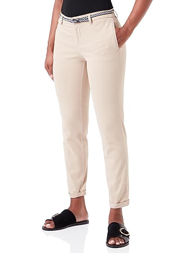 ONLY Damen ONLBIANA-Maree Belt Chino CC PNT RP Hose, Humus, 40W / 32L von ONLY