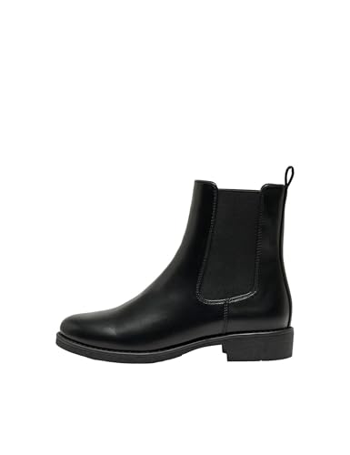 ONLY Damen ONLBIBI-21 PU BASIC Boot Stiefelette, Black, 39 EU von ONLY