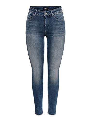 ONLY Female Skinny Jeans ONLBLUSH Mittlere Taille Skinny Fit Jeans von ONLY