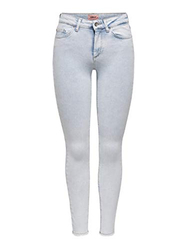 ONLY Female Skinny Jeans ONLBLUSH MID SK RAW AK REA298 NOOS von ONLY
