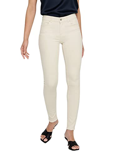 ONLY Damen Jeans 15218655 Hellrosa S-32 von ONLY