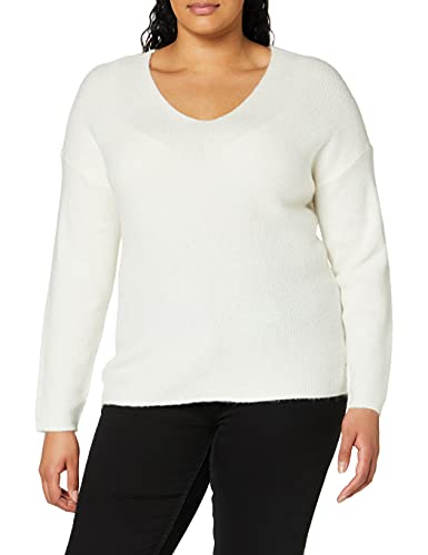 ONLY Damen ONLCAMILLA V-Neck L/S Pullover KNT 15204588, Birch/Melange, XS von ONLY