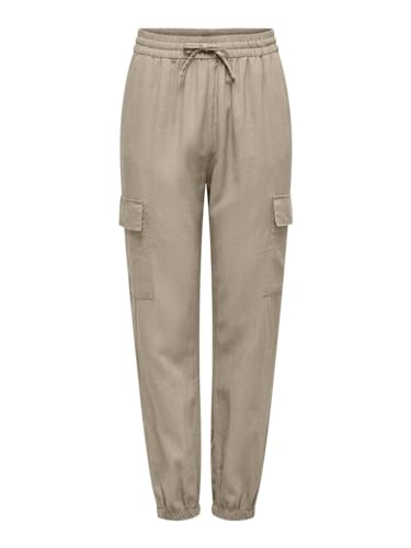 ONLY Damen ONLCARO MW LIN Pull-UP Cargo PNT NOOS 15310987 ,Oxford Tan ,XS / 32L ONLY Damen ONLCARO MW LIN Pull-UP Cargo PNT NOOS 15310987 ,Oxford Tan ,XS / 32L von ONLY