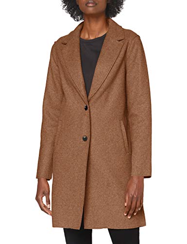 ONLY Damen Kurzmantel Carrie Bonded 15213300 Woodsmoke Melange M von ONLY