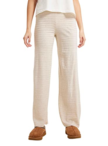 ONLY Damen ONLCATA Pant CC KNT Hose, Pumice Stone/Detail:Melange, L von ONLY