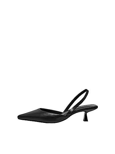 ONLY Damen ONLCOCO-4 PU Slingback-NOOS Sandalette, Black, 36 EU von ONLY