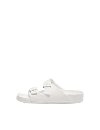 ONLY Damen ONLCRISTY NOOS Sandalen, White, 36 EU von ONLY