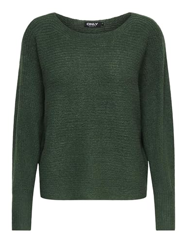 ONLY Damen ONLDANIELLA L/S KNT NOOS Pullover, Pineneedle,XS von ONLY