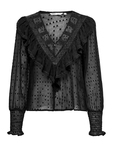 ONLY Onleleanor L/S Dobby Top WVN Noos ONLY Onleleanor L/S Dobby Top WVN Noos von ONLY