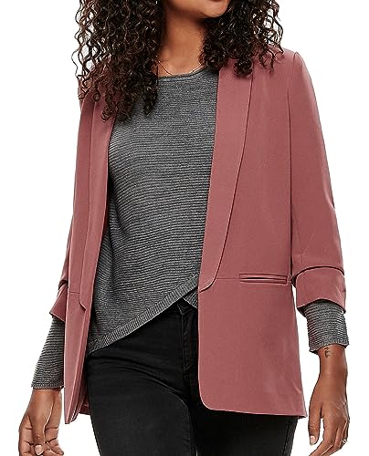 ONLY Damen Blazer 15197451 Apple Butter 38 von ONLY