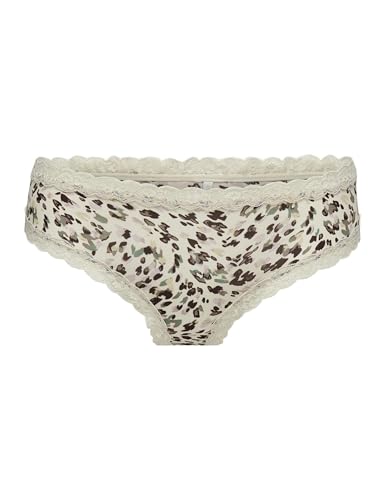 ONLY Damen ONLEMMA AOP Brazilian Acc Unterhose, Sandshell/AOP:ECO Animal, XS von ONLY