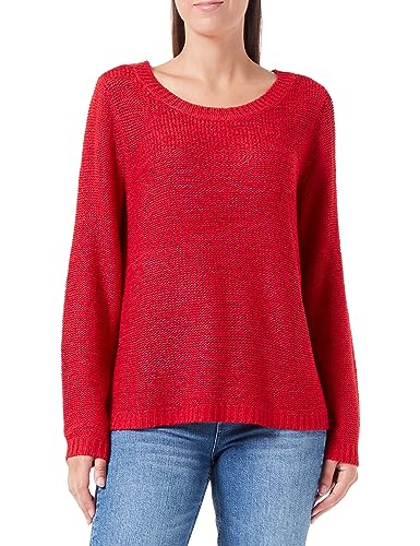 ONLY Damen ONLGEENA XO L/S KNT NOOS Pullover, Lychee, L von ONLY