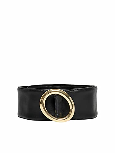 Only Damen ONLIZZY PU Belt Gürtel, Black, ONE Size von ONLY